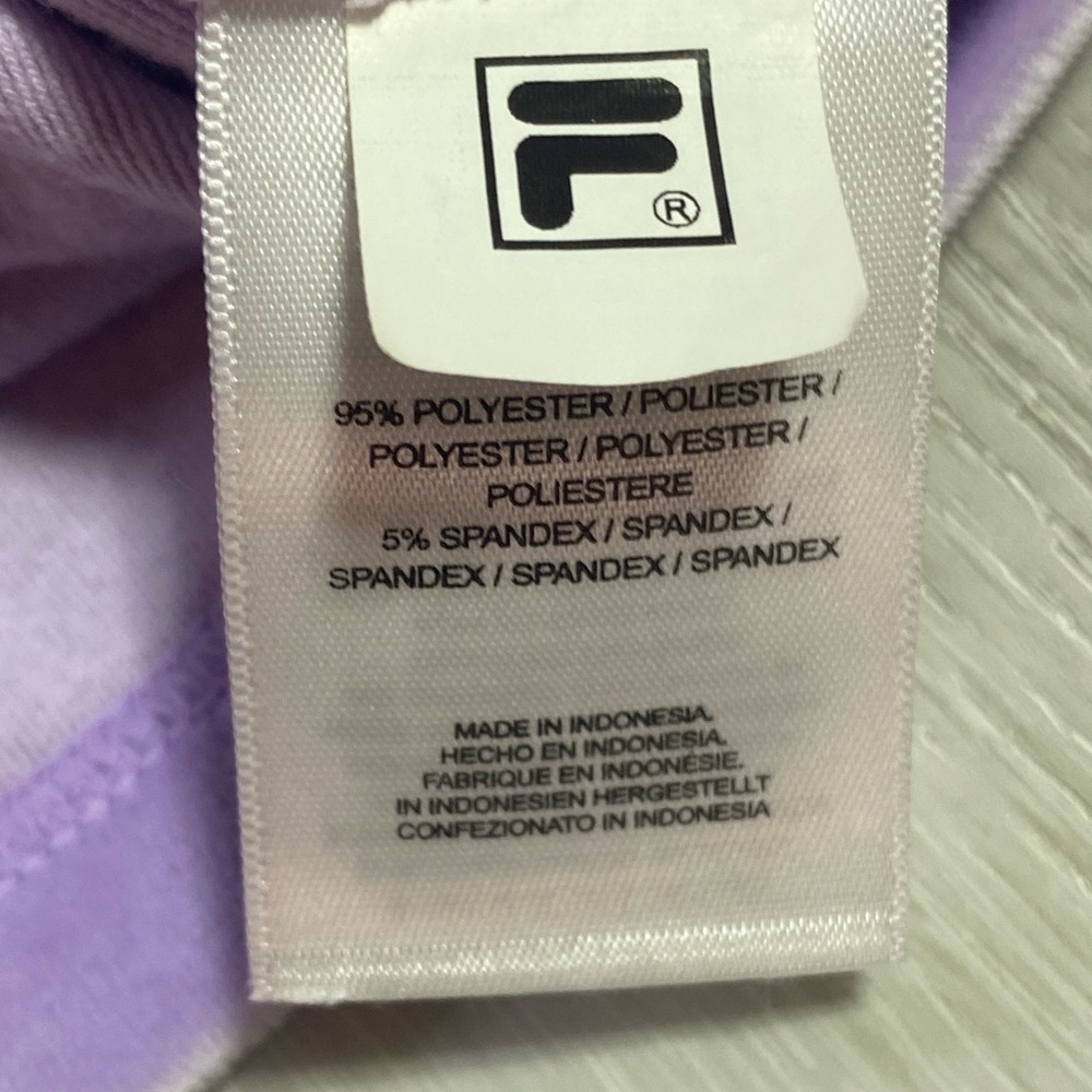 Fila Dylana Lavender Velour Camisole Dress, size M - Picture 7 of 10